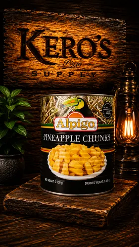 Piña en Trozos en Almíbar Alpigo - Imagen Vertical